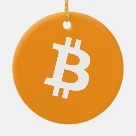 Bitmunt Cryptocurrency Logo Keramisch Ornament (Achterkant)