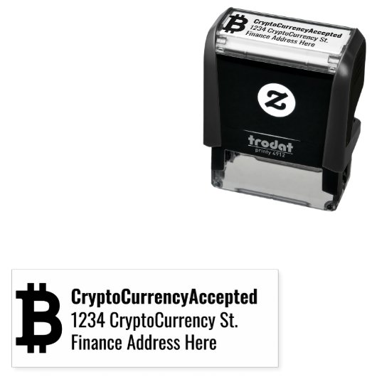 Bitmunt Cryptocurrency Trader Zelfinktende Stempel (In situ)
