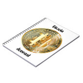 Bitmunt cryptovaluta notitieboek (Linkerzijde)