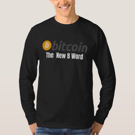 Bitmunt De nieuwe B Word Bitcoin Crypto Blockchain T-shirt (Voorkant)