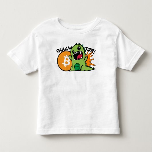 Bitmunt Dino-peuter t-shirt (Voorkant)