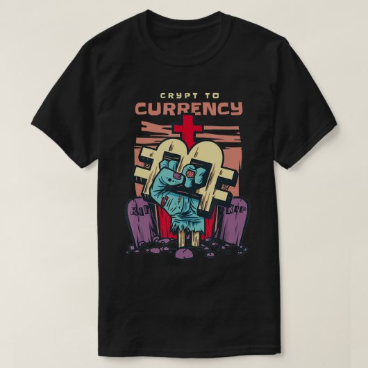 Bitmunt en crypto naar valuta t-shirt (Design voorkant)