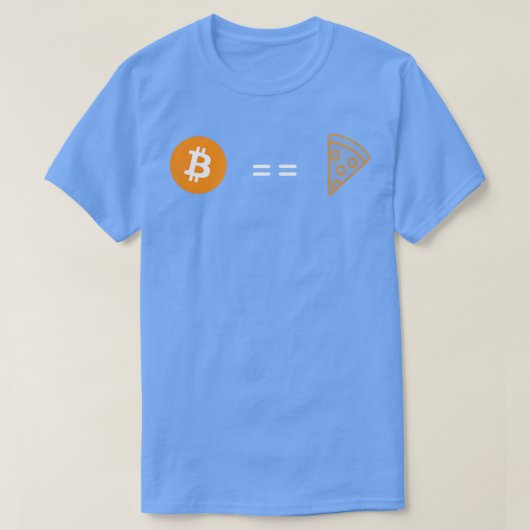 Bitmunt even goed als Pizza T-shirt (Design voorkant)