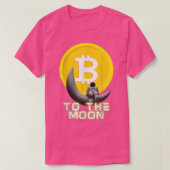 Bitmunt Exchange Astronaut to the Moon Cryptocurre T-shirt (Design voorkant)