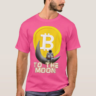 Bitmunt Exchange Astronaut to the Moon Cryptocurre T-shirt
