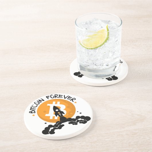 Bitmunt Forever Zandsteen Onderzetter (Zijkant)