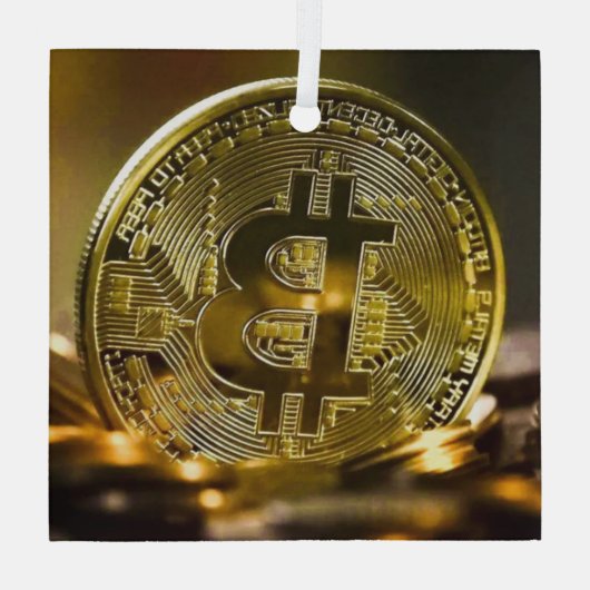 bitmunt glas ornament (Achterkant)