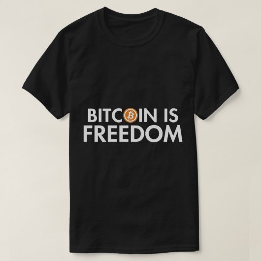 Bitmunt is Freedom Cryptocurrency Blockchai T-shirt (Design voorkant)