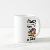 Bitmunt is geld voor slimme mensen, Crypto Nerd Koffiemok (Voorkant rechts)