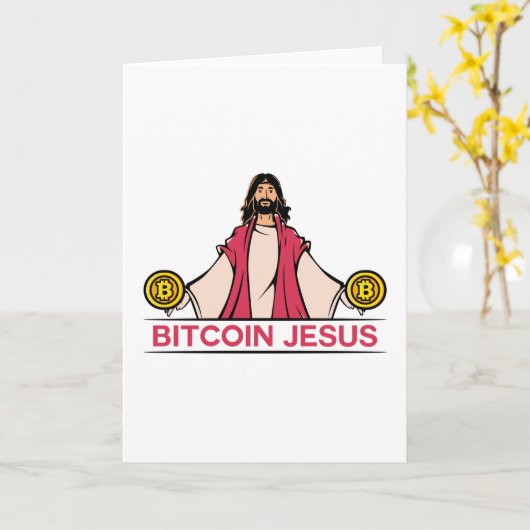 Bitmunt Jesus Kaart (Gele Bloem)