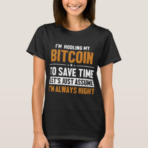 Bitmunt laat me net cryptocurrency crypto gebruike t-shirt