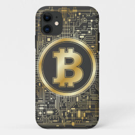 Bitmunt Logo Crypto Circuit Board Cryptocurrency Case-Mate iPhone Case