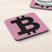 Bitmunt logo drankjes onderzetter (Linkerzijde)