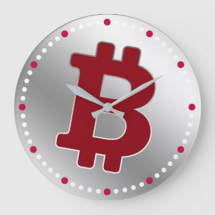 Bitmunt logo graphics business, kantoor wall grote klok