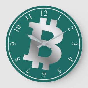 Bitmunt logo graphics business, kantoor wall grote klok