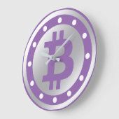 Bitmunt logo graphics business, kantoor wall grote klok (Hoek)