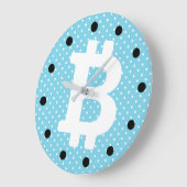 Bitmunt logo graphics business, kantoor wall grote klok (Hoek)