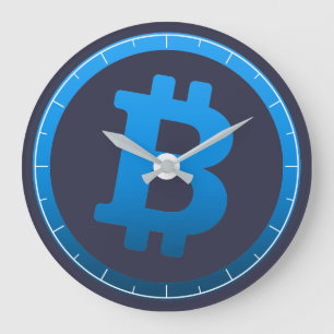 Bitmunt logo graphics business, kantoor wall grote klok