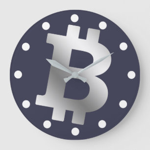 Bitmunt logo graphics business, kantoor wall grote klok