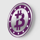 Bitmunt logo graphics business, kantoor wall grote klok (Hoek)