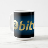 Bitmunt logo koffiemok (Voorkant links)