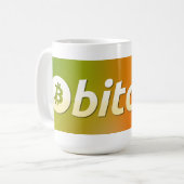 Bitmunt logo koffiemok (Voorkant links)