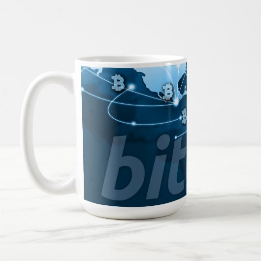 Bitmunt logo koffiemok (Links)