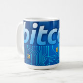 Bitmunt logo koffiemok (Voorkant links)