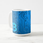 Bitmunt logo koffiemok (Voorkant links)