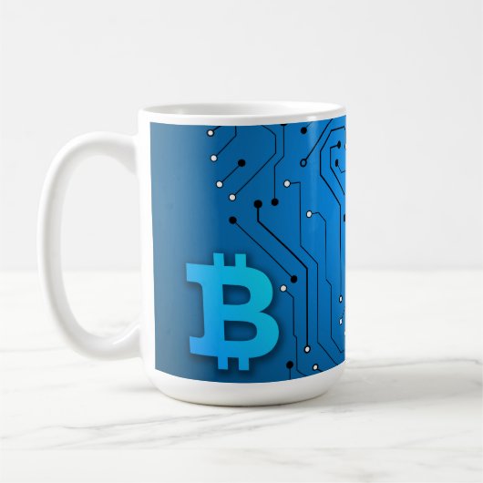 Bitmunt logo koffiemok (Links)