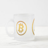 Bitmunt logo matglas koffiemok (Links)