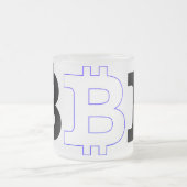 Bitmunt logo matglas koffiemok (Center)