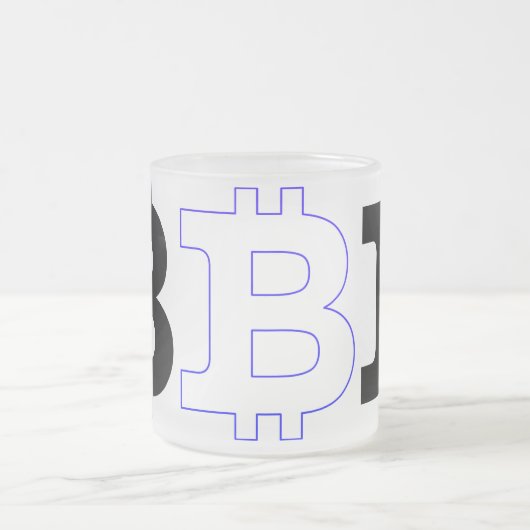 Bitmunt logo matglas koffiemok (Center)