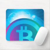 Bitmunt logo muismat (Met muis)