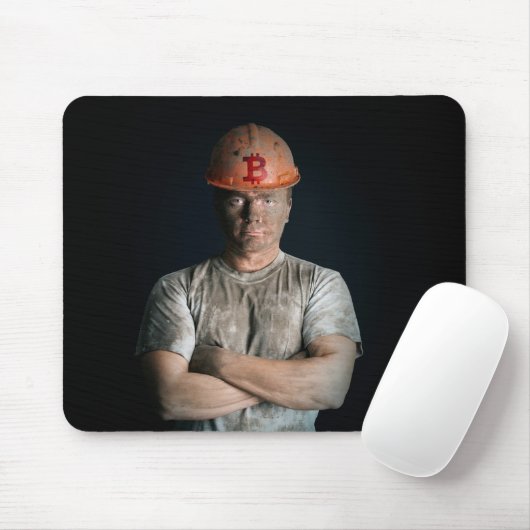 Bitmunt logo muismat (Met muis)