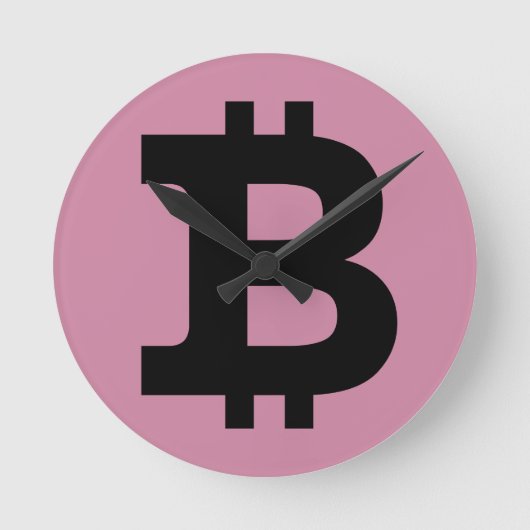 Bitmunt logo ronde klok (Voorkant)
