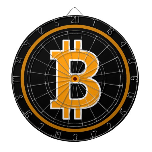 Bitmunt Logo Symbool Cryptocurrency Coin dartboard Dartbord (Voorkant)