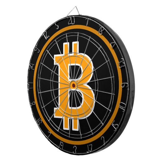 Bitmunt Logo Symbool Cryptocurrency Coin dartboard Dartbord (Voorkant Rechts)