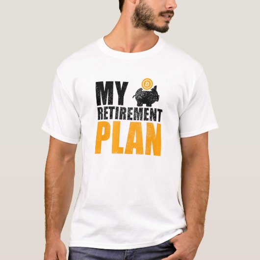 Bitmunt Mijn Pensioenplan T-shirt (Voorkant)