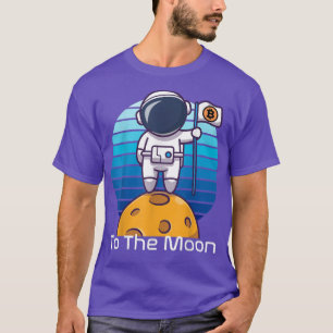 Bitmunt naar de maan Astronaut NFT DeFi Crypto T-shirt