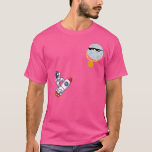 Bitmunt naar de maan, BTC-schenkingscrypto crypto T-shirt