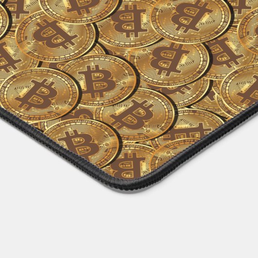 Bitmunt Pattern Crypto Money Cool Luxury Geek Bureaumat (Hoek)