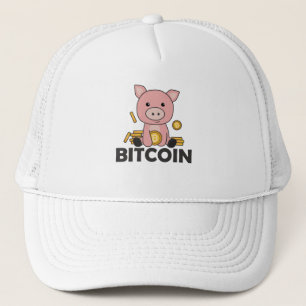 Bitmunt Piggy Bank Hodl Coins Hold Digital Trucker Pet