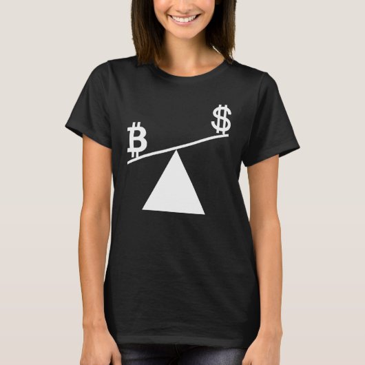 Bitmunt Plan B Tijd voor Plan B Accepteer Bitcoin T-shirt (Voorkant)