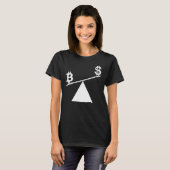 Bitmunt Plan B Tijd voor Plan B Accepteer Bitcoin T-shirt (Voorkant volledig)
