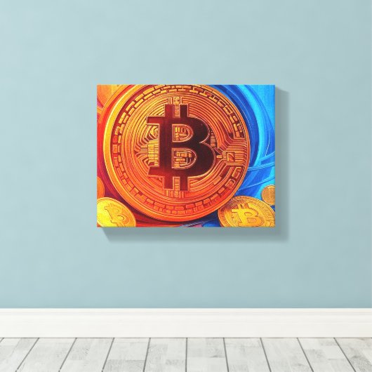 Bitmunt Poster Canvas Afdruk (Insitu (Houten vloer))