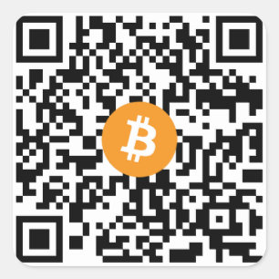 Bitmunt QR Code Small Sticker (blad van 20)