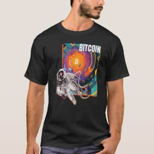 Bitmunt Retro Space 80 S Crypto Cryptocurrency Btc T-shirt