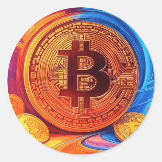 Bitmunt Ronde Sticker (Voorkant)