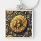 bitmunt sleutelhanger (Voorkant)